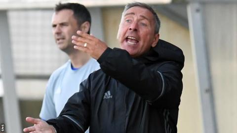 Peterhead manager Jim McInally