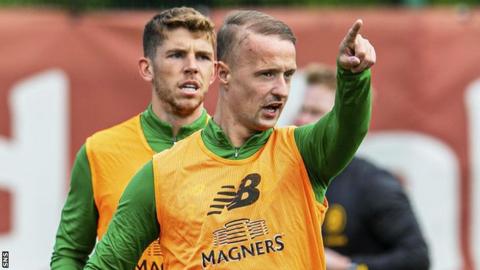 Celtic striker Leigh Griffiths