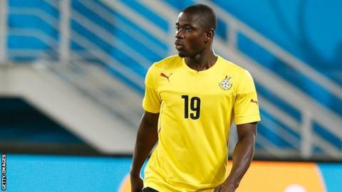 Ghana defender Jonathan Mensah