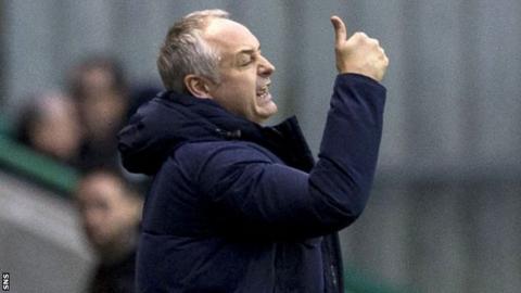 Raith Rovers manager Ray McKinnon