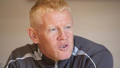 Livingston manager Gary Holt
