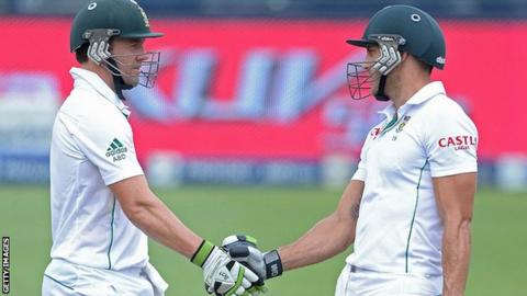 AB de Villiers and Faf du Plessis