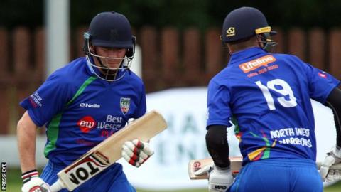 Ireland captain William Porterfield in action for North West Warriors