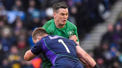 Ireland's Johnny Sexton