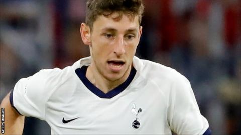 Jack Roles playing for Spurs
