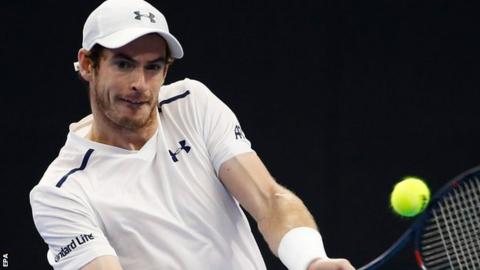 Andy Murray at the China Open