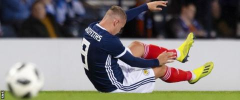 Scotland striker Leigh Griffiths