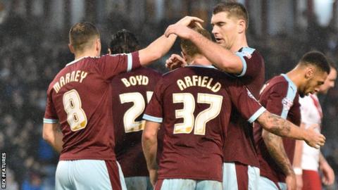 Burnley's Scott Arfield