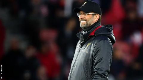 Liverpool manager Jurgen Klopp