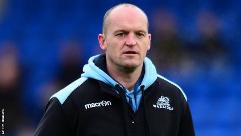 Glasgow Warriors head coach Gregor Townsend