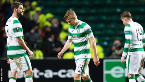 Celtic have not managed to win a match in their Europa League group
