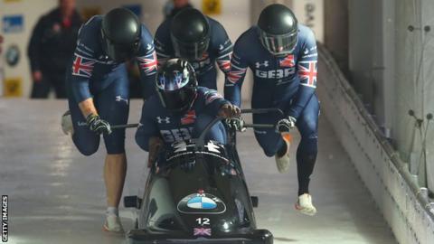 Great Britain Bobsleigh Team