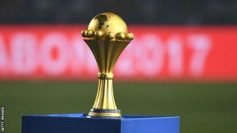 The Africa Cup of Nations trophy