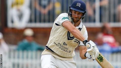 Dawid Malan in action for Middlesex
