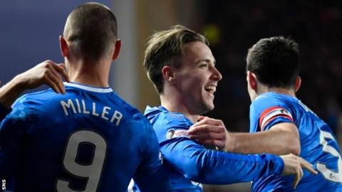 Rangers celebrate
