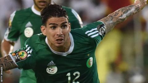 Algeria's Carl Medjani