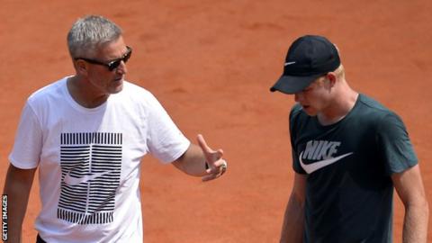 Fredrik Rosengren (left) and Kyle Edmund