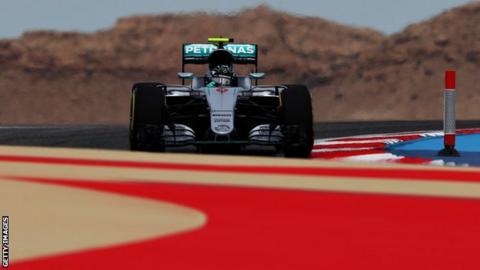 Mercedes F1 driver Nico Rosberg