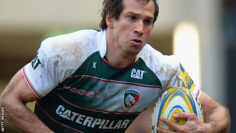 Gonzalo Camacho in action for Leicester Tigers