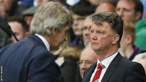 Manuel Pellegrini and Louis van Gaal