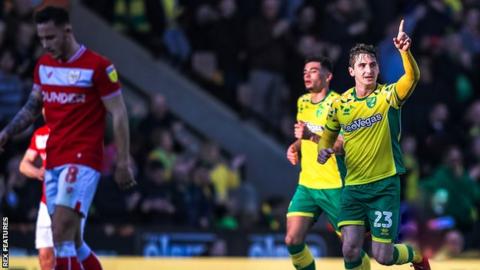 Norwich City 3 2 Bristol City Kenny Mclean Scores Twice To Give