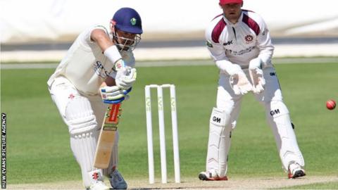 Jacques Rudolph plays a shot for Glamorgan