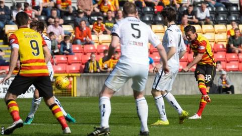 Partick Thistle's Joe Cardle