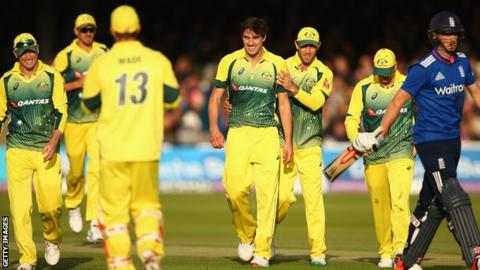 Australia celebrate