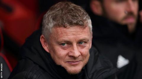 Manchester United manager Ole Gunnar Solskjaer