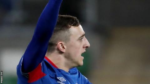 Joel Cooper scored the only goal as Linfield beat Cliftonville 1-0 at Windsor Park