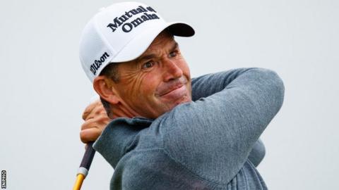 Padraig Harrington's 73 was 10 shots more than his opening round at Lahinch