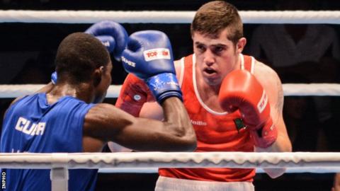 Joe Ward lost in the light-heavyweight final