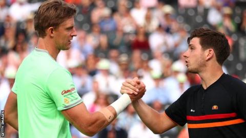 Kevin Anderson and Cameron Norrie