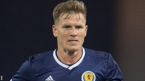 Matt Ritchie in action for Scotland