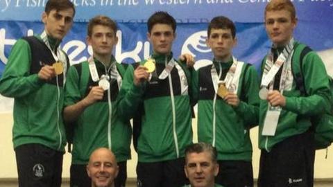 Three Northern Ireland boxers have won gold medals at the Commonwealth Youth Games in Samoa.