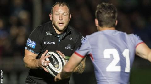 Glasgow Warriors prop Ryan Grant