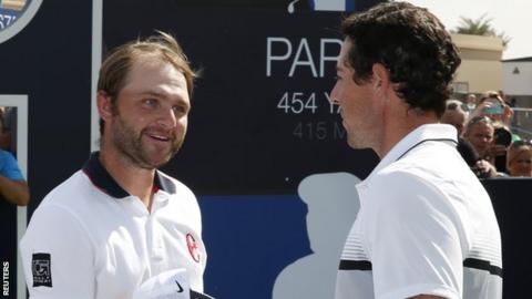 Andy Sullivan and Rory McIlroy