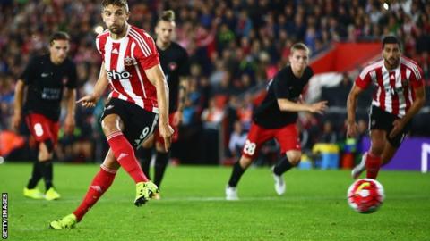 Southampton striker Jay Rodriguez