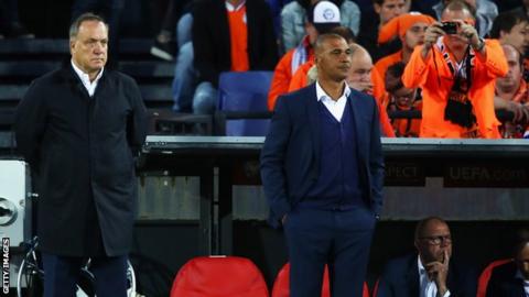 Dick Advoccat and Ruud Gullit