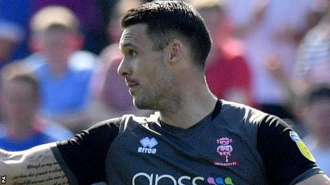Jason Shackell of Lincoln City