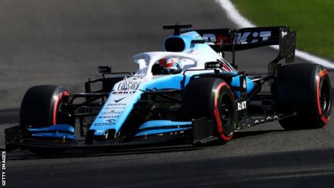 Williams driver George Russell