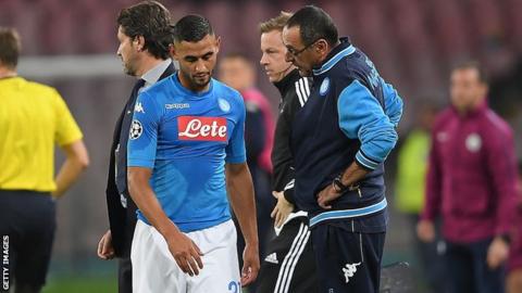 Algeria and Napoli's Faouzi Ghoulam