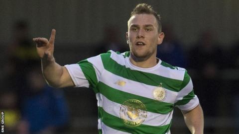 Celtic midfielder Mark Hill is joining the Championship leaders