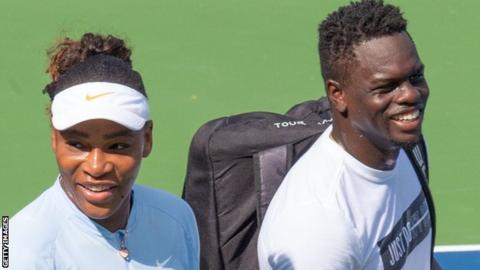 Serena Williams and Jarmere Jenkins