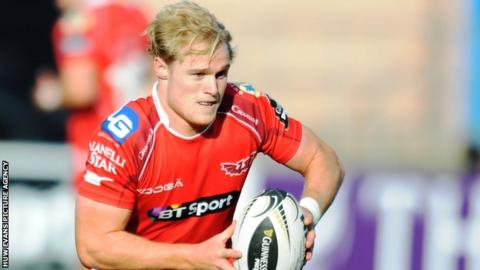 Aled Davies, 23, was part of Wales' squad for the 2016 Six Nations