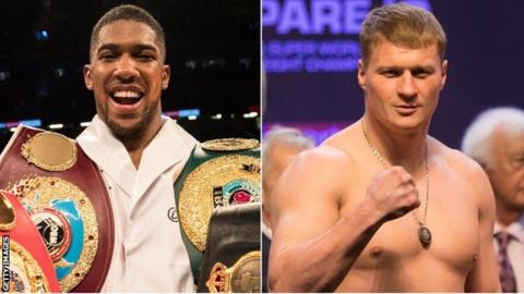 Anthony Joshua v Alexander Povetkin