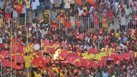 Fans of Sudanese club Al Merreikh