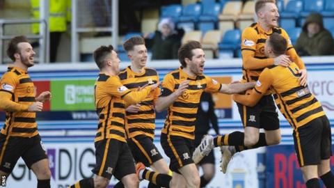 Alloa battled back from 4-2 down to earn a point