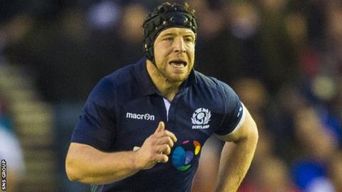 Scotland prop Alasdair Dickinson
