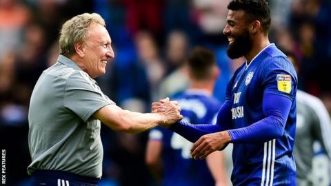 Neil Warnock and Isaac Vassell